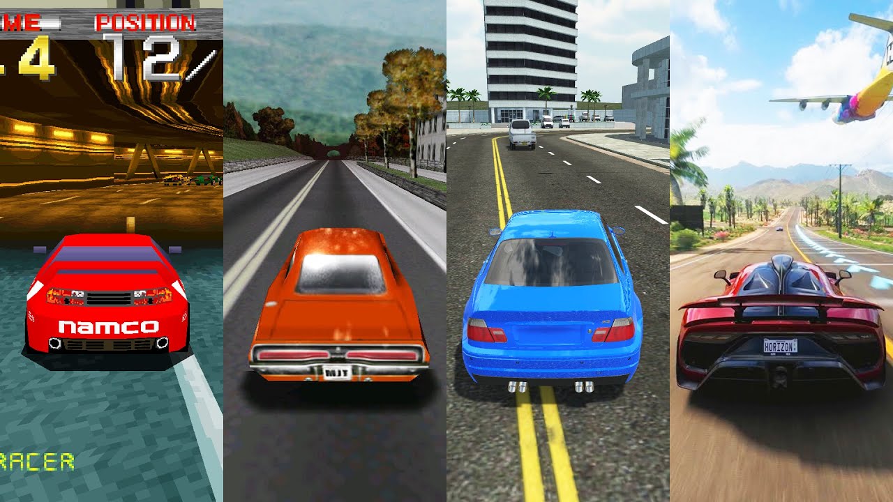 Evolution of Racing Games 1986-2023