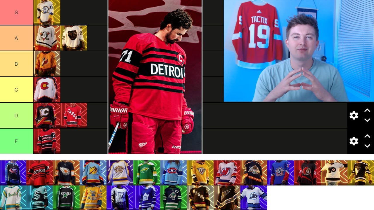 RANKING EVERY 2022 REVERSE RETRO NHL JERSEY