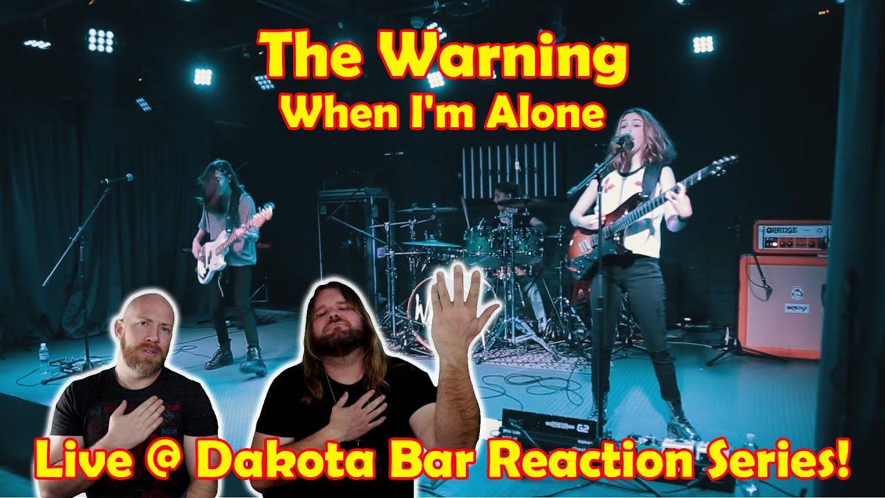 Musicians react to hearing The Warning, When I'm Alone - Live @ Dakota Bar