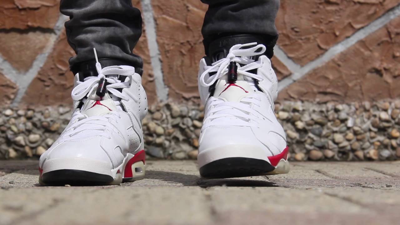 Jordan 6 White Varsity Red