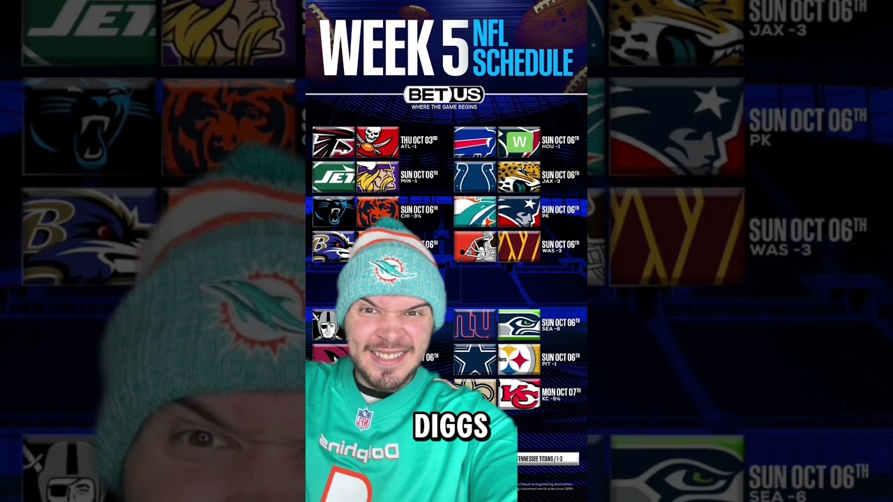 NFL Week 5 Game Predictions #nfl #nflviral #nfltrending #nflfootball #predictions