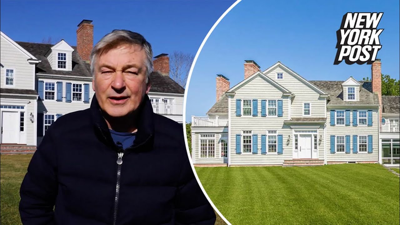 Alec Baldwin appears in real estate video to help sell his $19M Hamptons estate