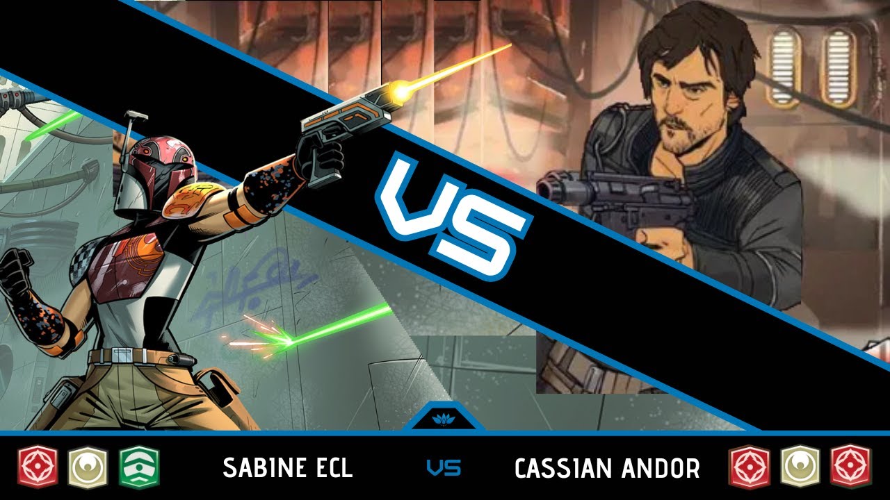 ¿¿Volvemos al set 1?? Cassian Andor (Agresividad) VS SABINE ECL💎💎STAR WARS UNLIMITED