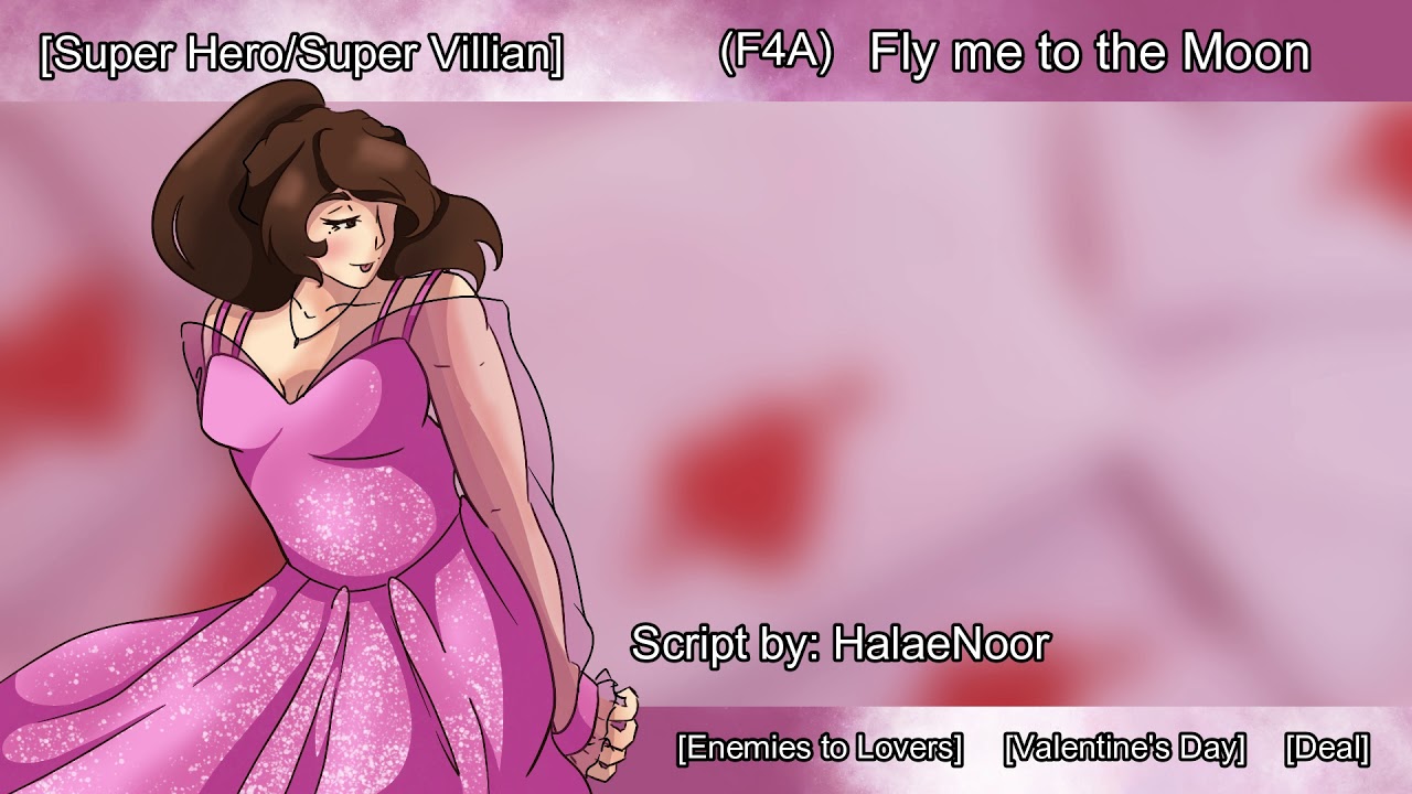 (F4A) Fly me to the Moon [Super Hero/Villain] [Enemies to Lovers] [Valentines] [Valentine's Day]
