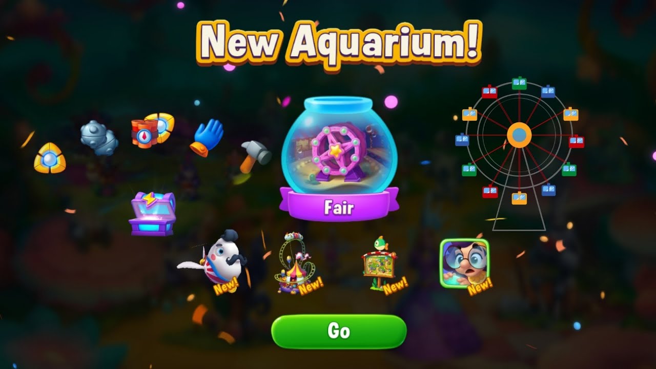 Fair Aquarium 🐉| Fishdom Gameplay 🐠