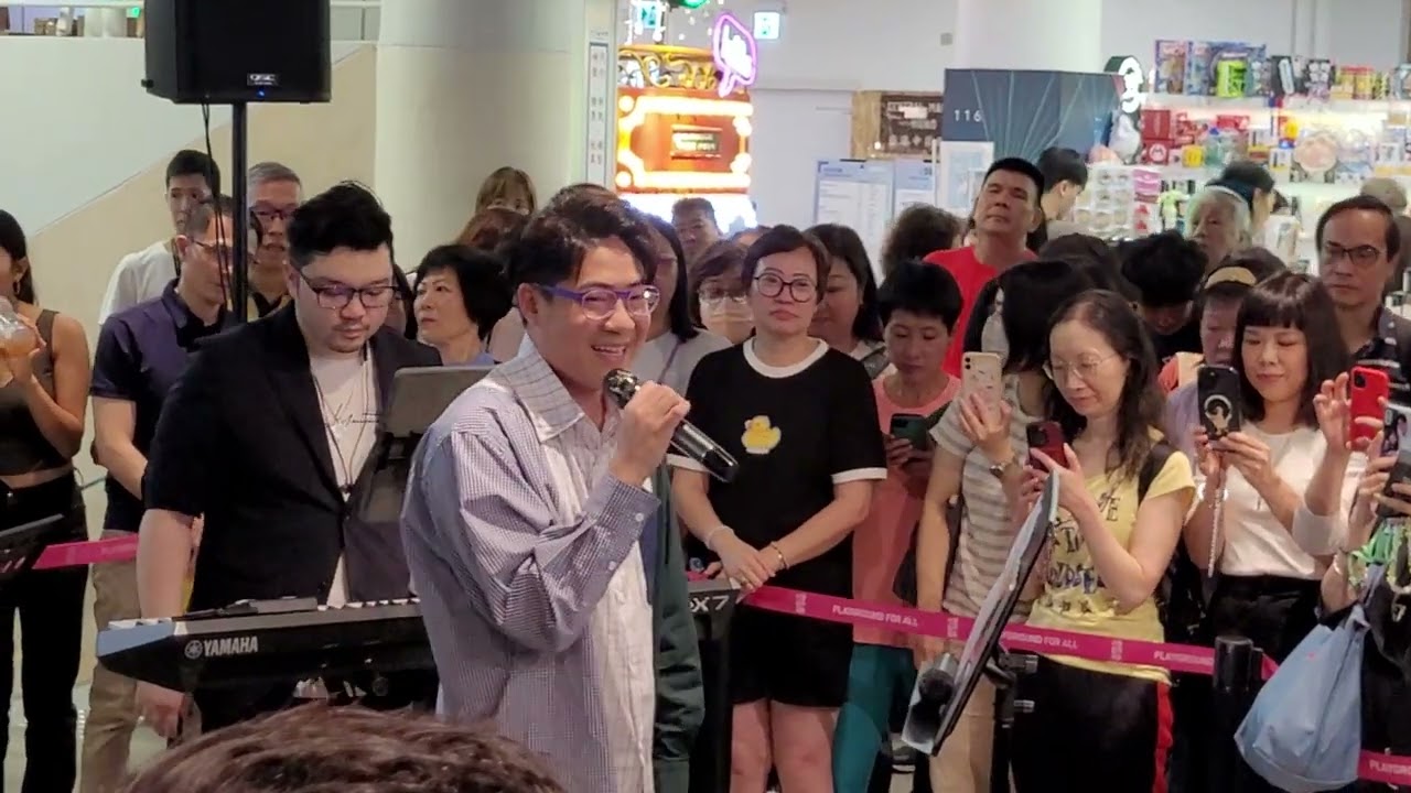 羅啟豪🎤《真情流露/I Will Always Love You》@羅啟豪Busking第一站中環街市2024.06.10