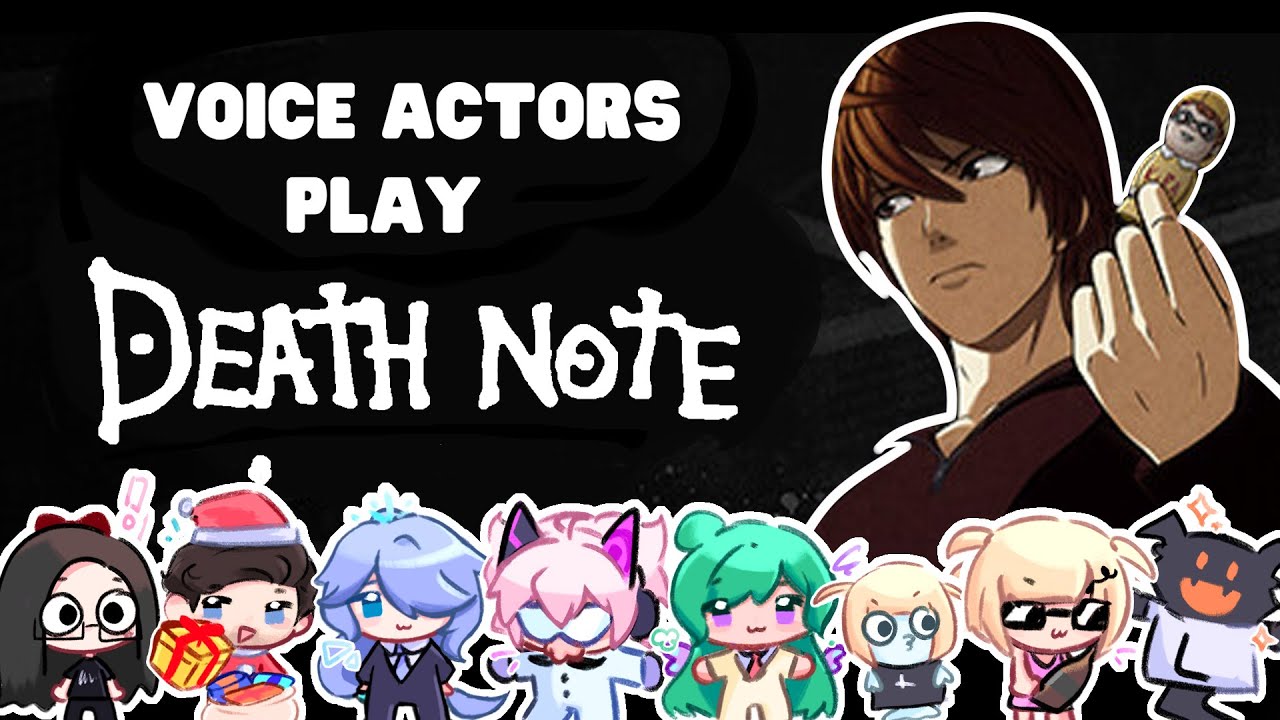 Voice Actors play DEATH NOTE Among Us