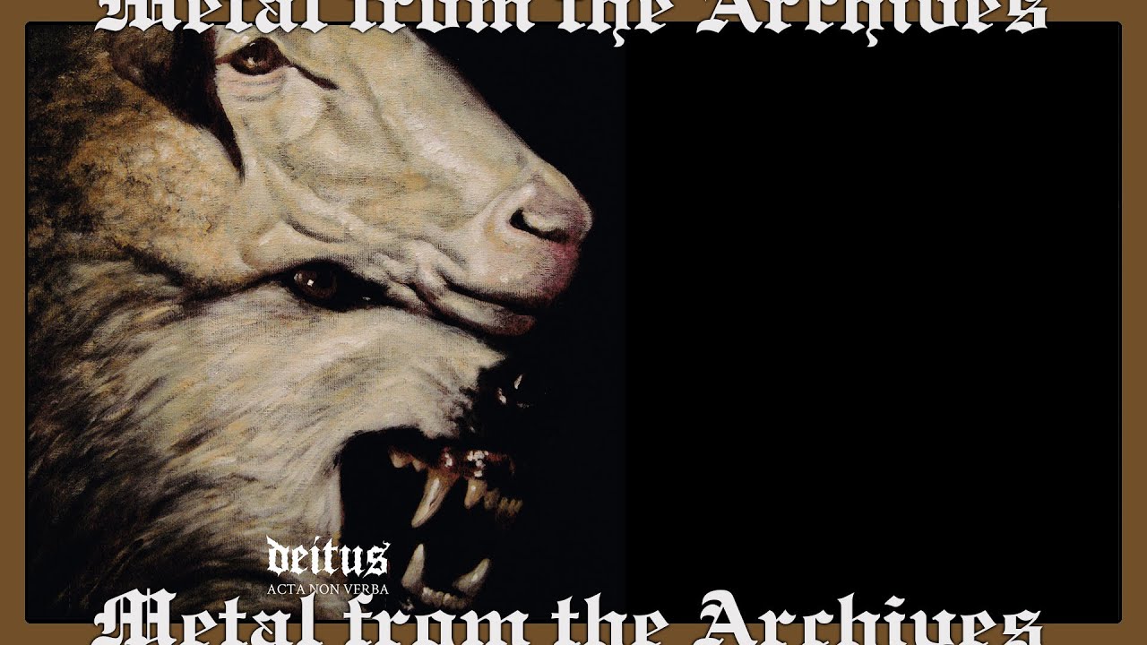 Blaspheming Black Metal: Deitus 🇬🇧 ~ Acta Non Verba ~ 2016 ~ MFTA