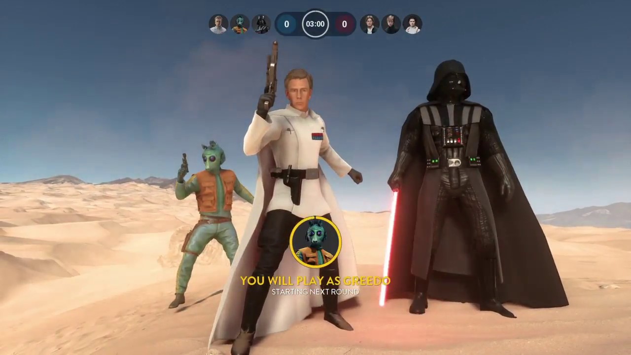 Star Wars Battlefront Heroes Vs Villains 557 MVP Greedo Dominance