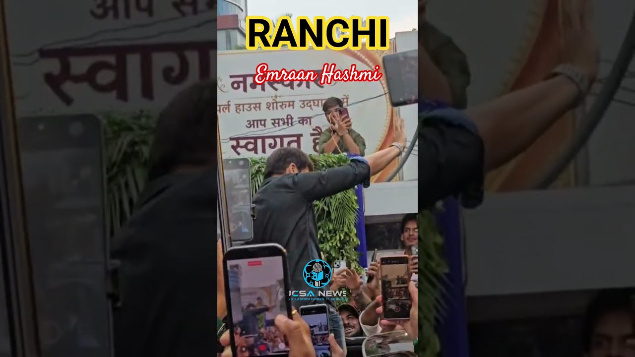 Emraan Hashmi in Ranchi #emraanhashmi #ranchi #jharkhand #news