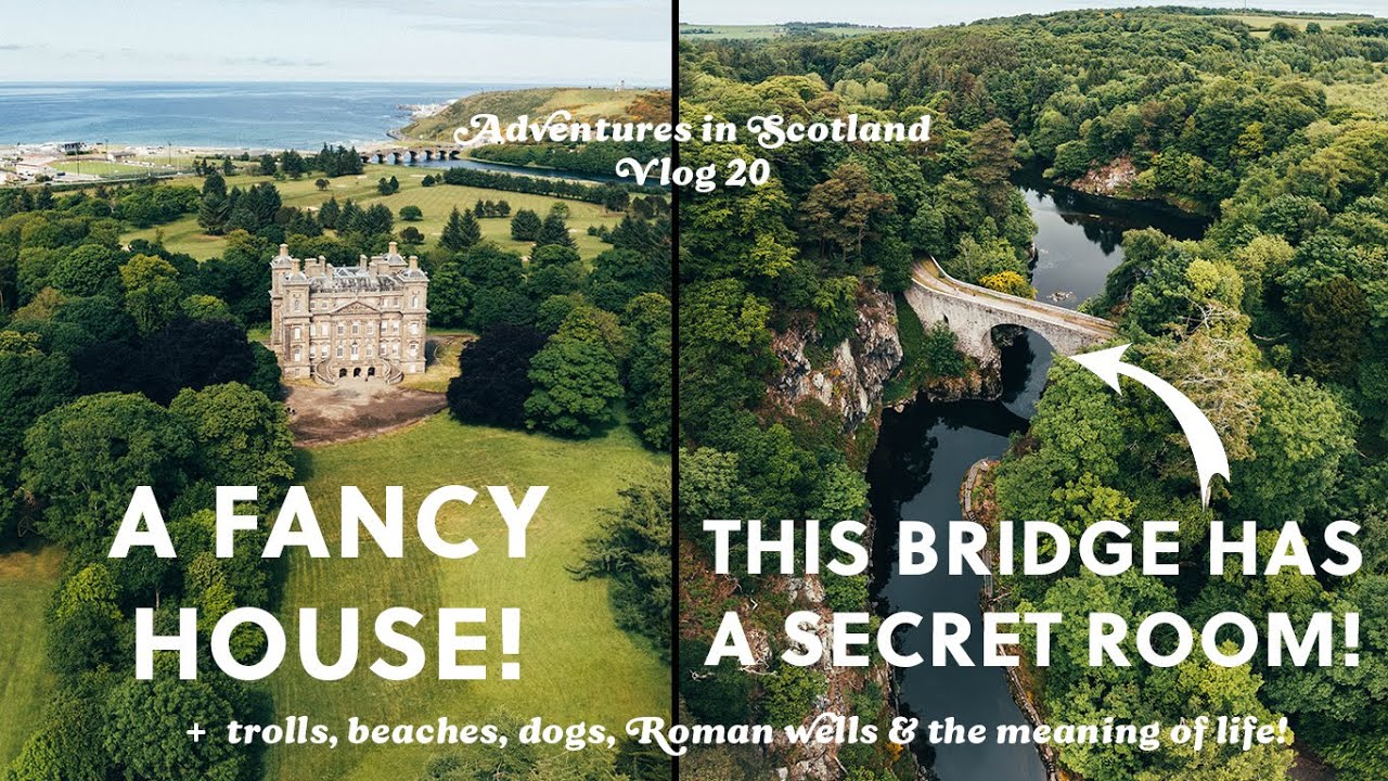 Exploring an 18th Century Estate in Scotland with hidden secrets!