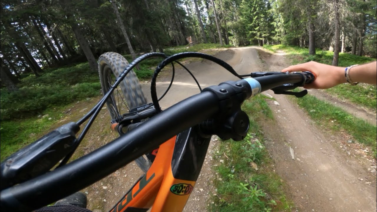 Hafjell Bikepark | Downhill lap | Hero8 | 4k