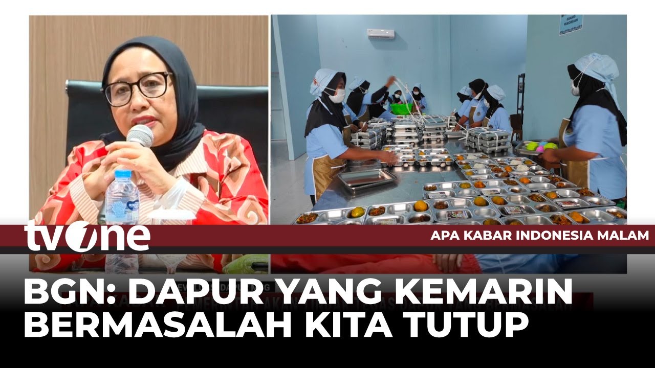 Tindak Tegas Dapur MBG Bermasalah, BGN Kita Inspeksi Satu Persatu | tvOne