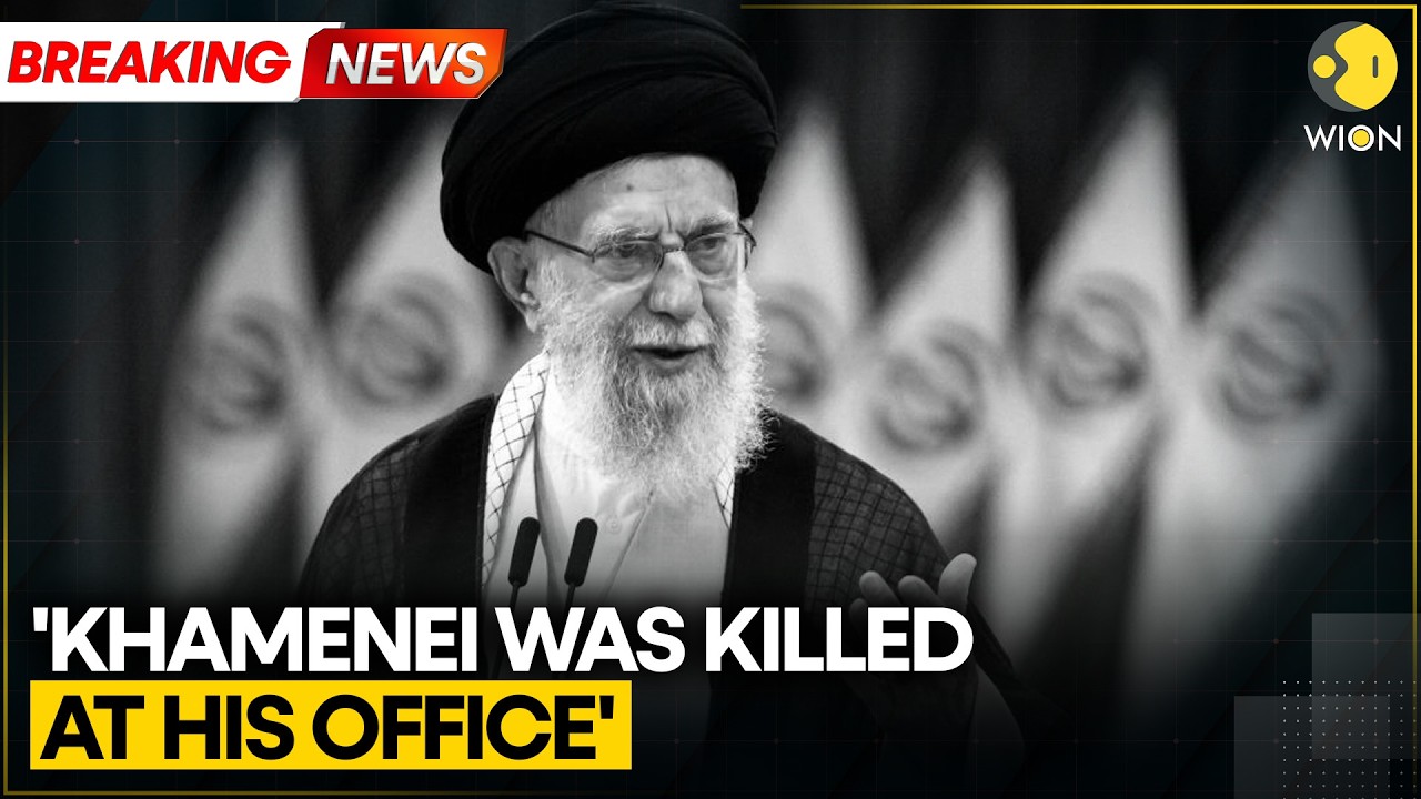 US-Israel Attacks Iran: State TV Confirms Khamenei Died at His Office During Attack | WION Breaking