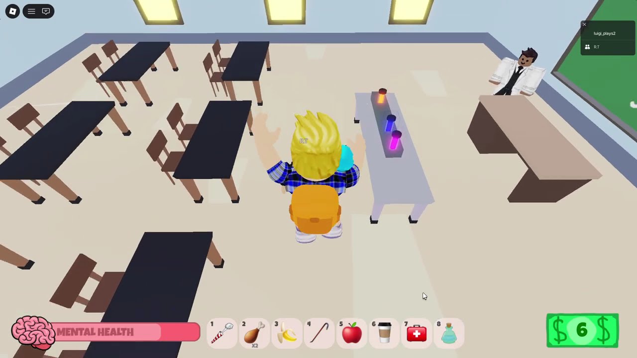 Roblox Mo's Academy with my friend Mherick :D