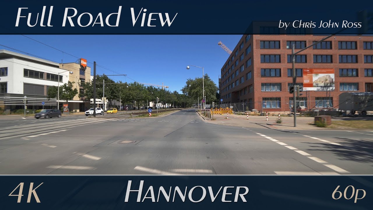Hannover, Germany: Groß-Buchholz, Bothfeld, Lahe - Podbielskistraße, Kirchhorster Straße - 4K UHD