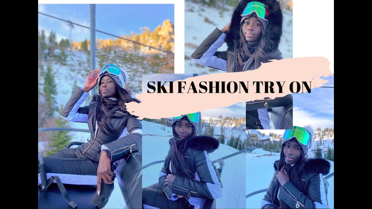 WHAT I WEAR SKIING + SKI CLOTHING TRY ON