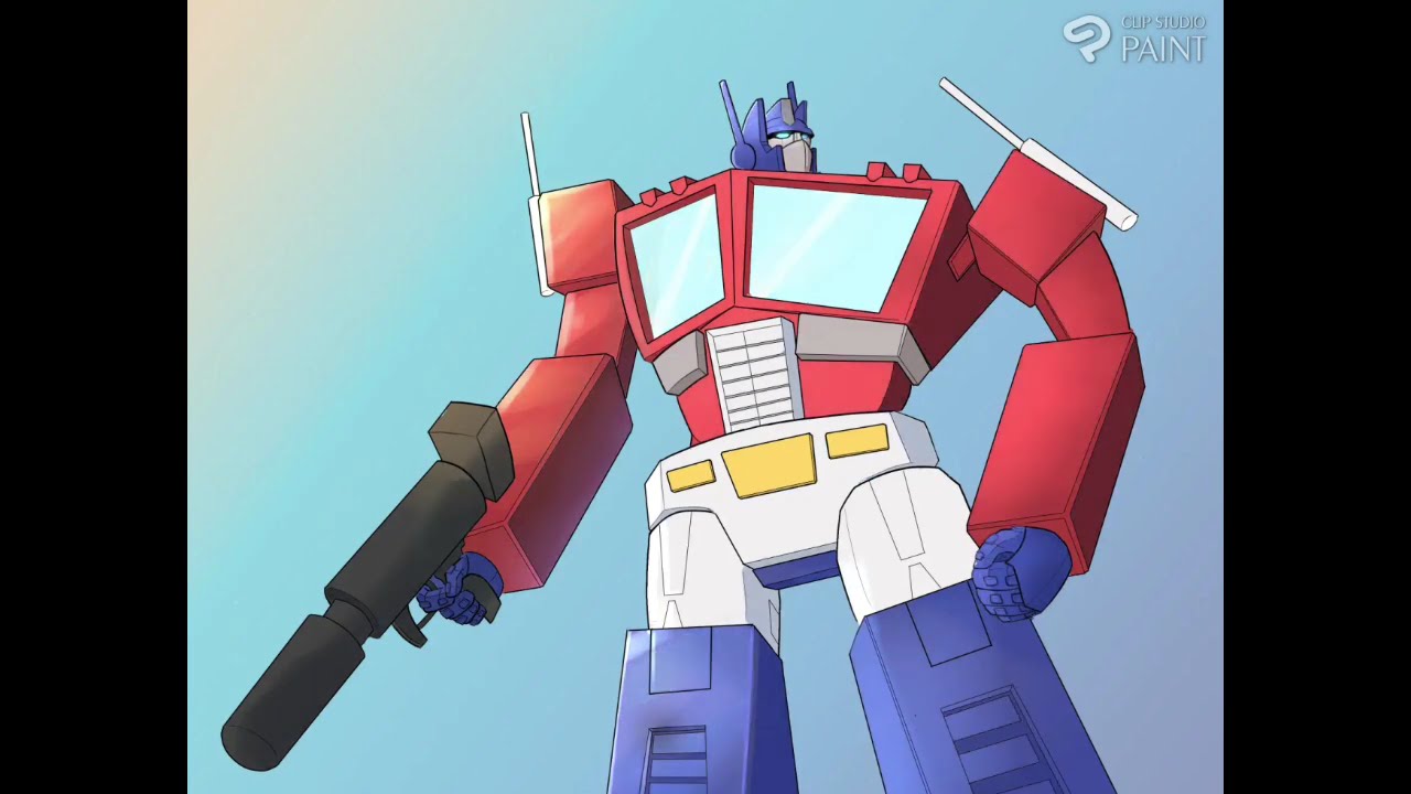 Optimus Prime - Drawing Time Lapse