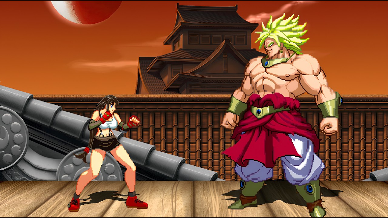 TİFA LOCKHART vs BROLY - The most epic fight ever made❗⚡