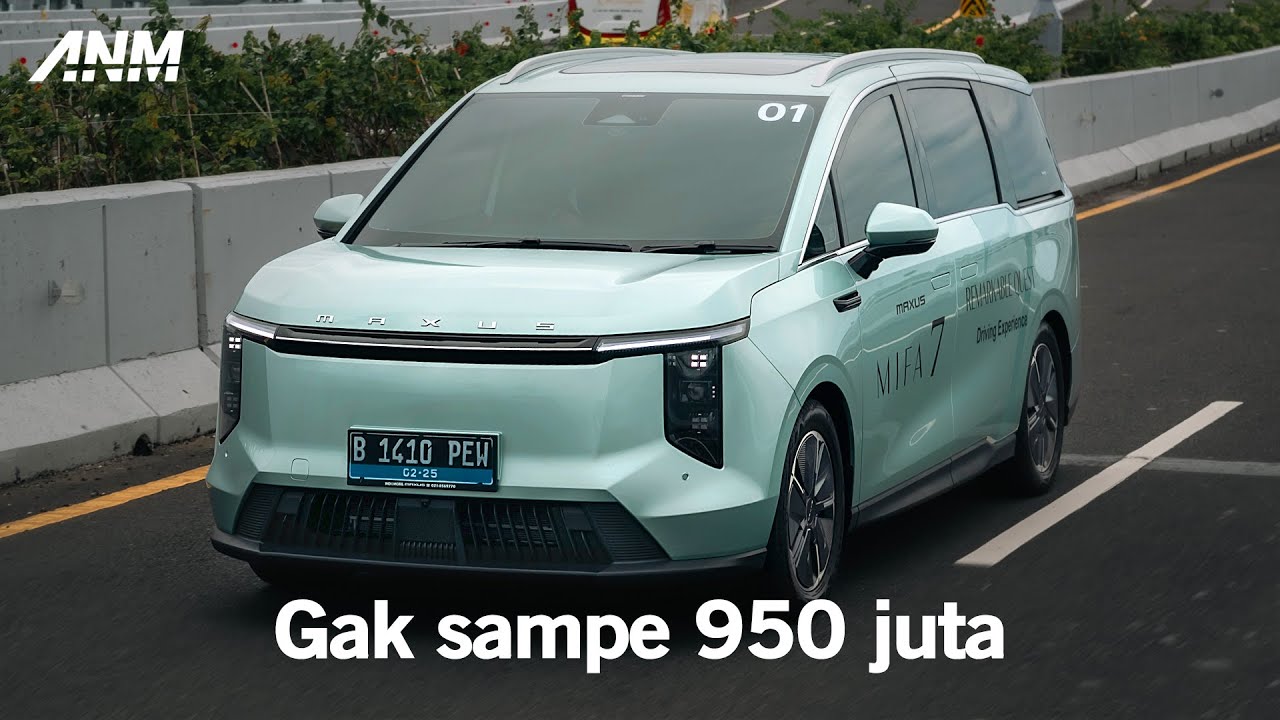 MAXUS Mifa 7 : Mobil listrik nyaman untuk keluarga