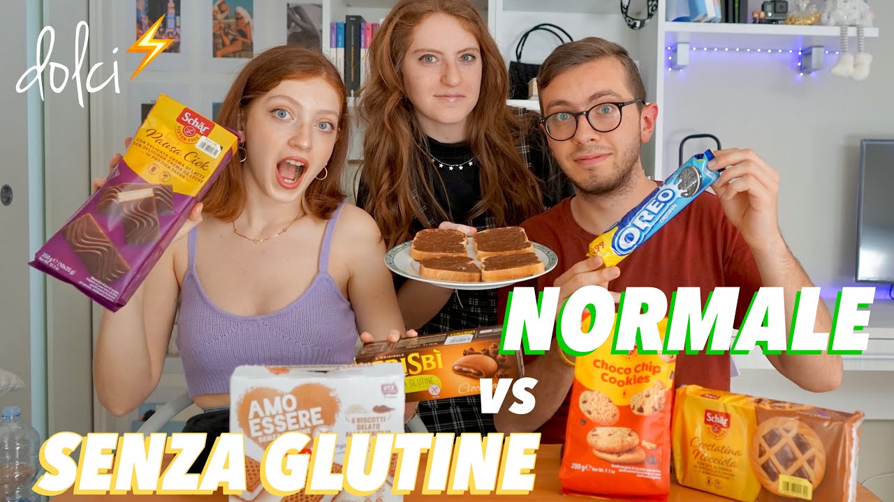 Cibo SENZA GLUTINE vs CIBO NORMALE ⚡️ Sfida dei DOLCI