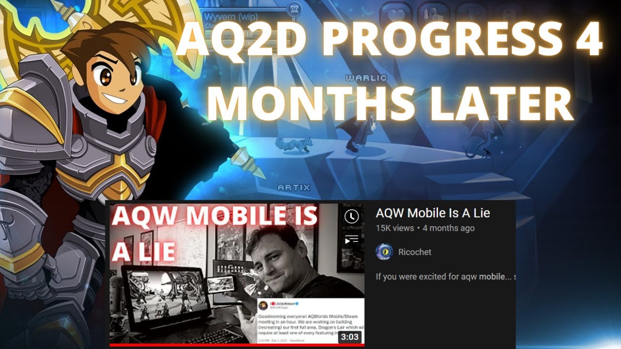 AQ2D Progress Made After 4 Months