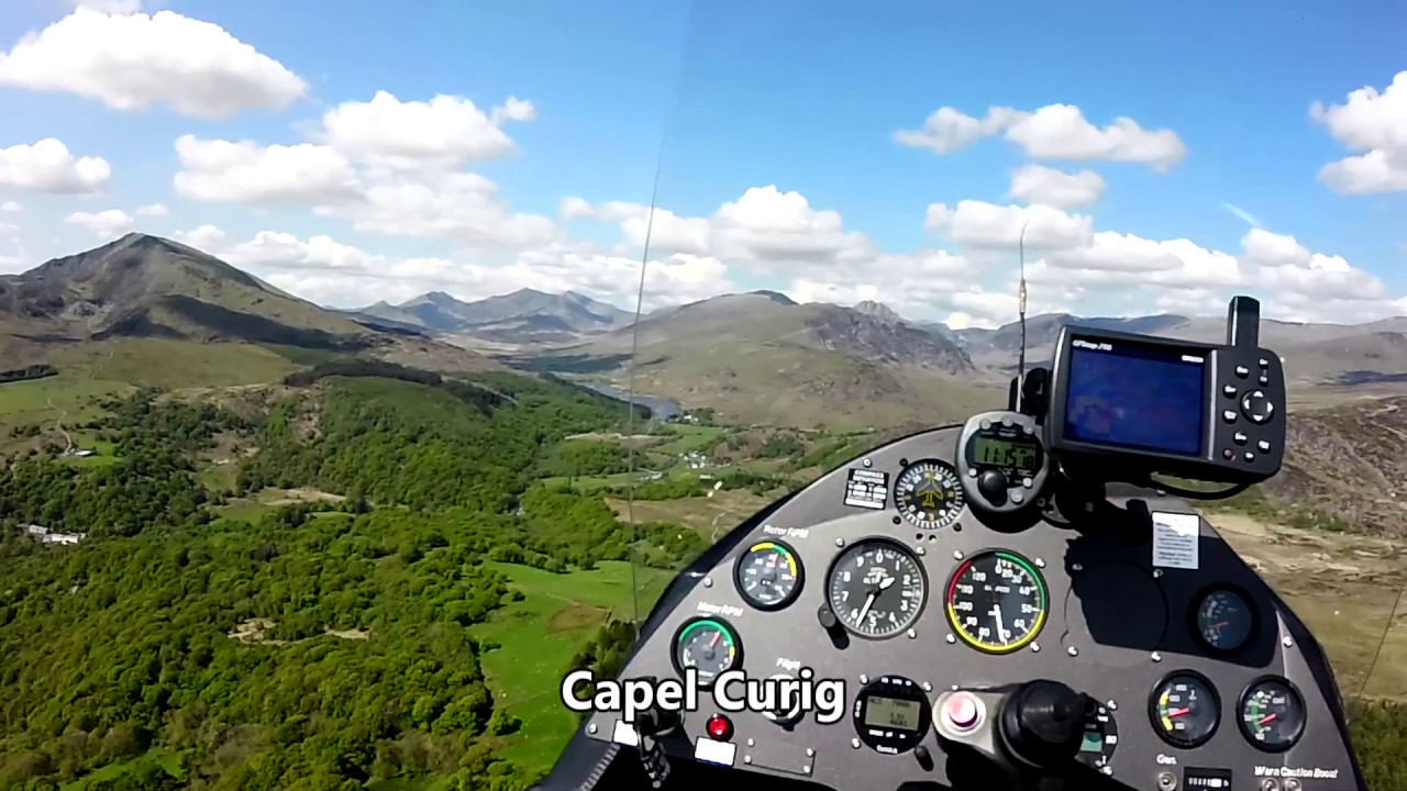 Snowdon, Moel Famau and the Great Orme by Gyrocopter