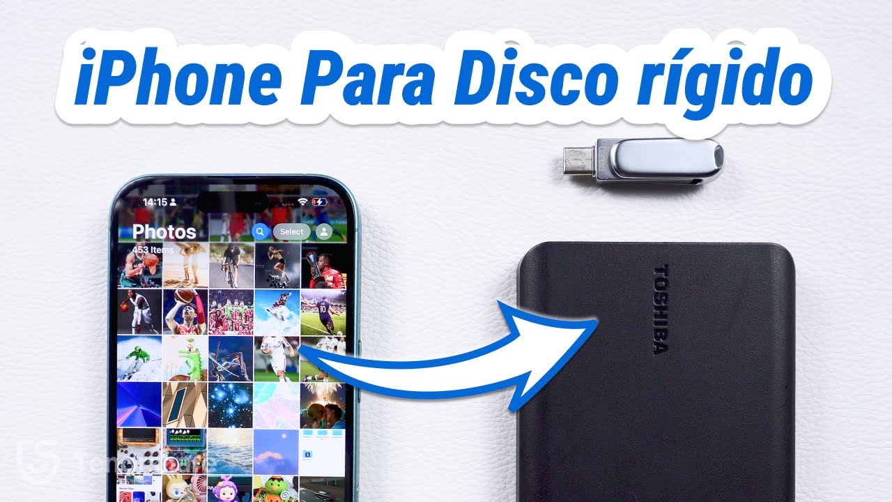 Grátis ✅Como Transferir Fotos do iPhone para um Disco Rígido Externo