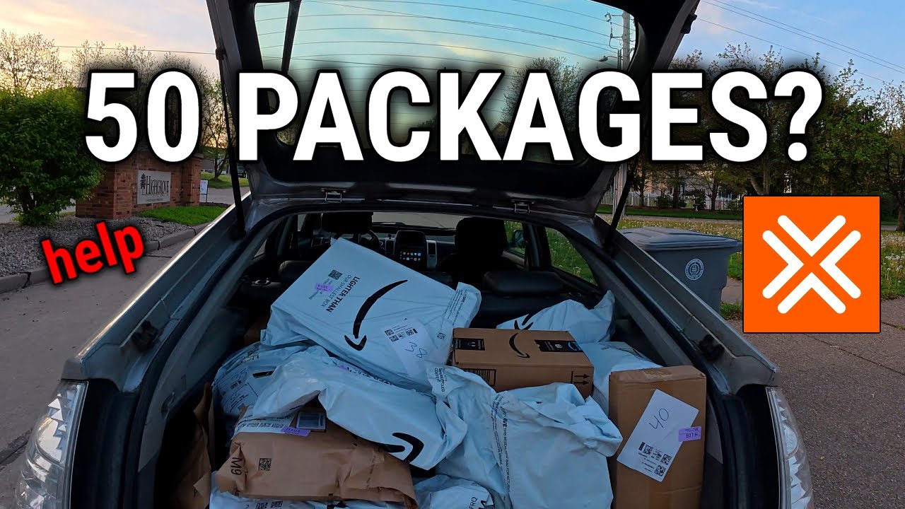 Can You Handle 50 Packages in 4 Hours? Amazon Flex Drivers