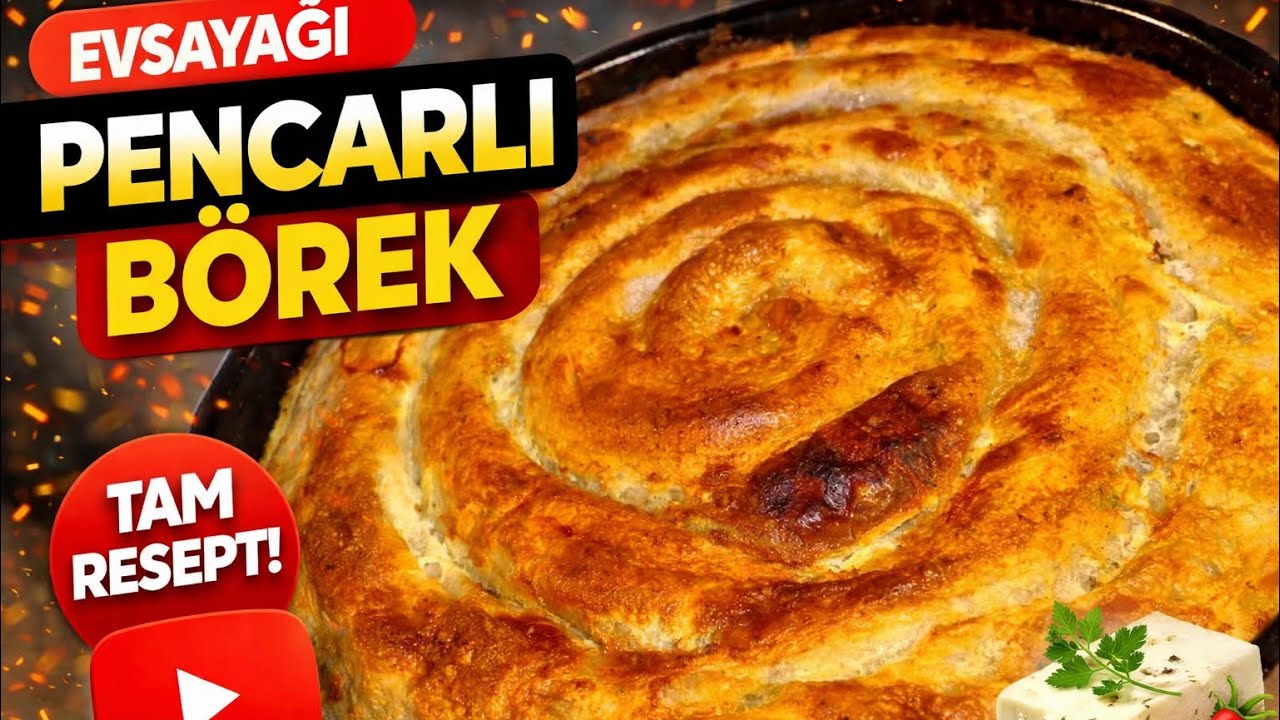 XƏMİR İÇİNDƏ BAHAR DADI 😍PENCƏR BÖRƏYİ HƏR TİKƏSİ LƏZZƏT EV SAYAĞI BÖRƏK☘️💛