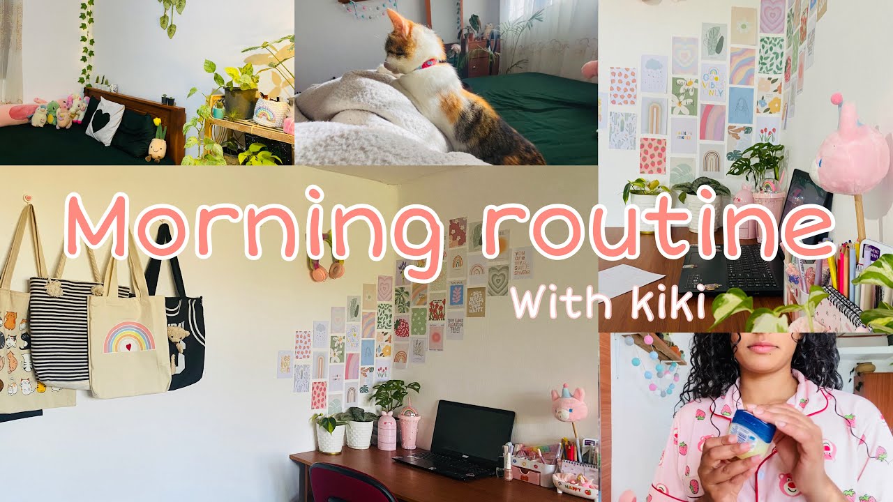 Rest day morning routine| A/l exam එකෙන් පස්සෙ ගෙවෙන උදේ වරුවක්| indoor plants care #vlog 🪴🌈🐈