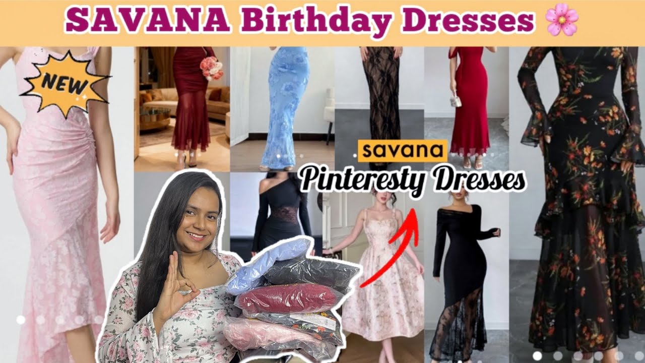*huge*SAVANA🛍️ Birthday Dresses Haul || Non Revealing Dress || @Style_with_jaya01 || #savana 