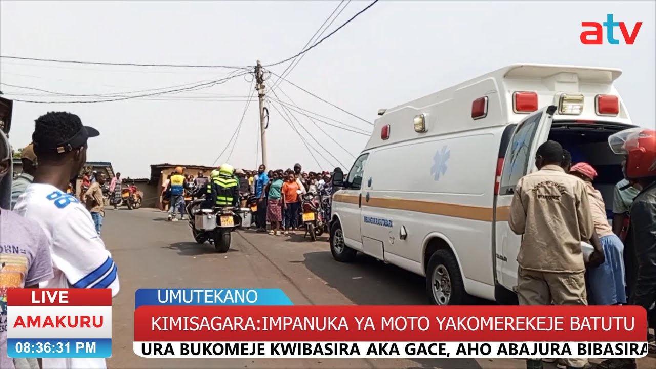 KIMISAGARA HABEREYE IMPANUKA IKOMEYE MOTARI WATANGAGA UMUNYENGA AHASIGA UBUZIMA