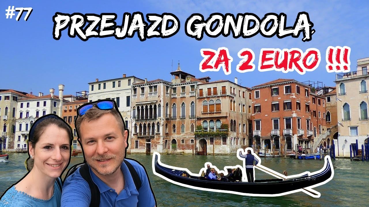 WENECJA. Płyniemy GONDOLĄ. Tramwaj wodny. Jak zwiedzać? Włochy (#77)