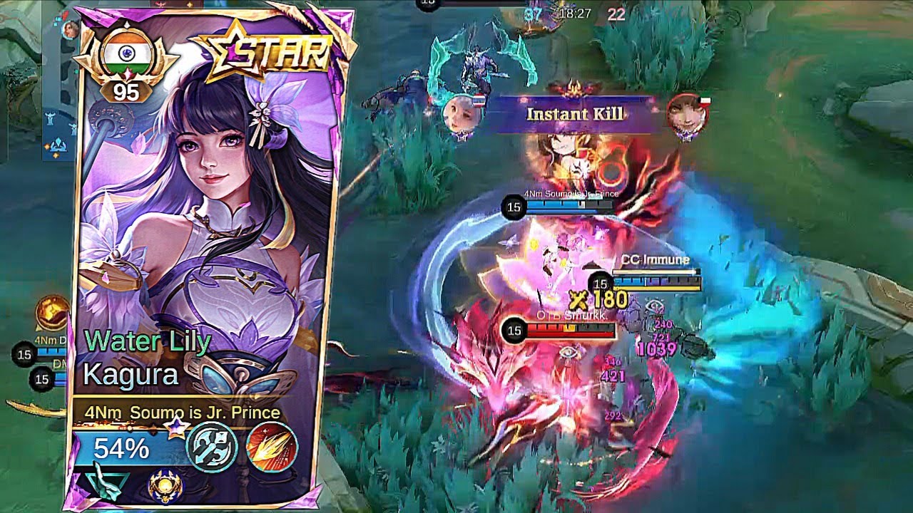 MVP Kagura gameplay 😳🔥 | MLBB Ranked (Best Talents, Emblem and build are shown ☔)