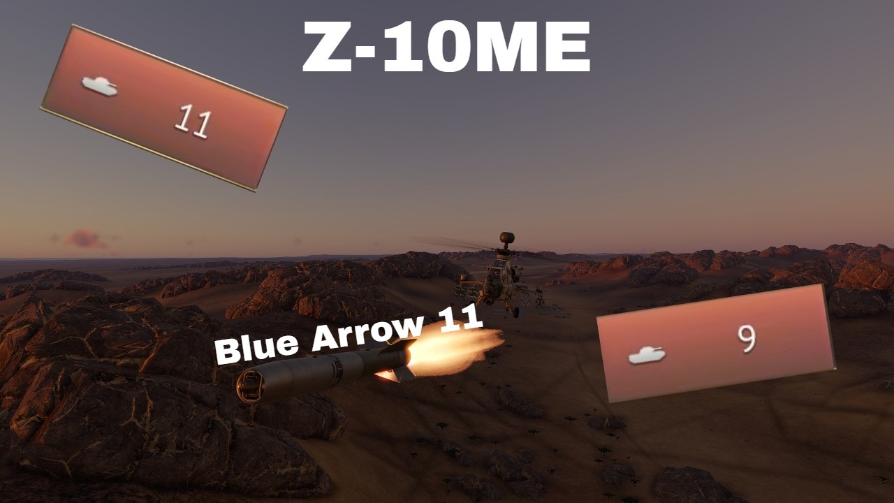 Destroying the enemy team with precision in the Z-10ME in War Thunder (Warthunder Helicopter CAS)