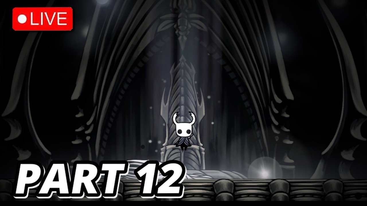 🔴LIVE 🔸Can We Get Into White Palace 🗺️ Collecting Warriors Essence | Lets Play 🎮 Hollow Knight PT 12