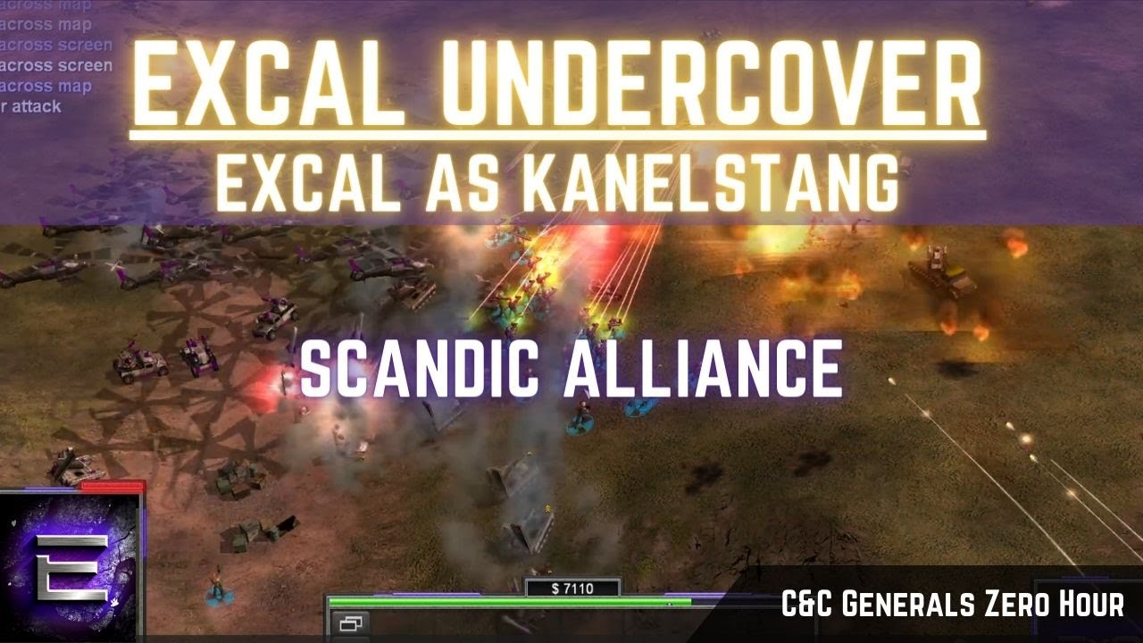 No vees challenge - ExCaL as Kanelstang | PRO DEFCON FFA - Airforce | C&C Zero Hour