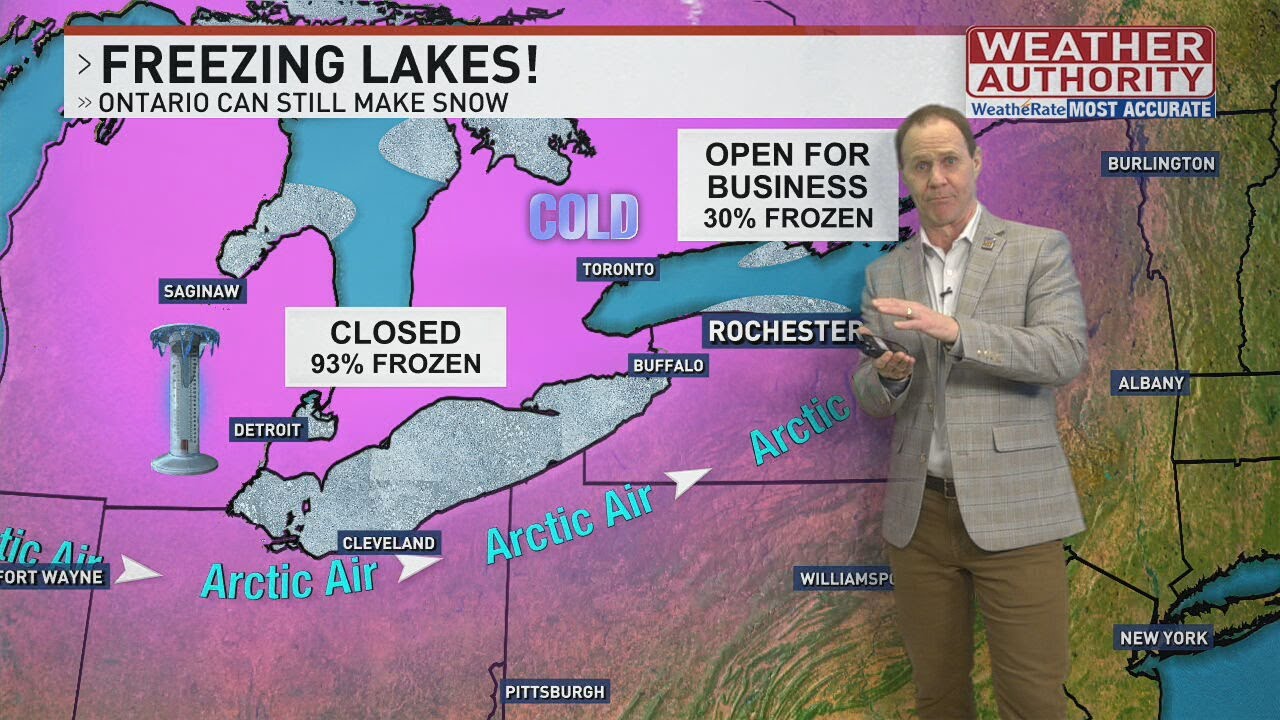 FORECAST: Deep freeze continues, more snow for some areas