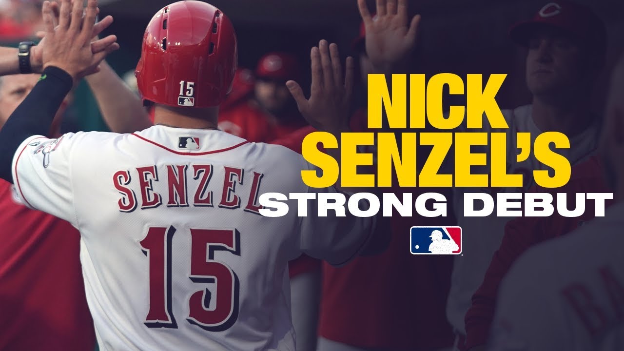 Nick Senzel makes strong debut in Cincinnati!