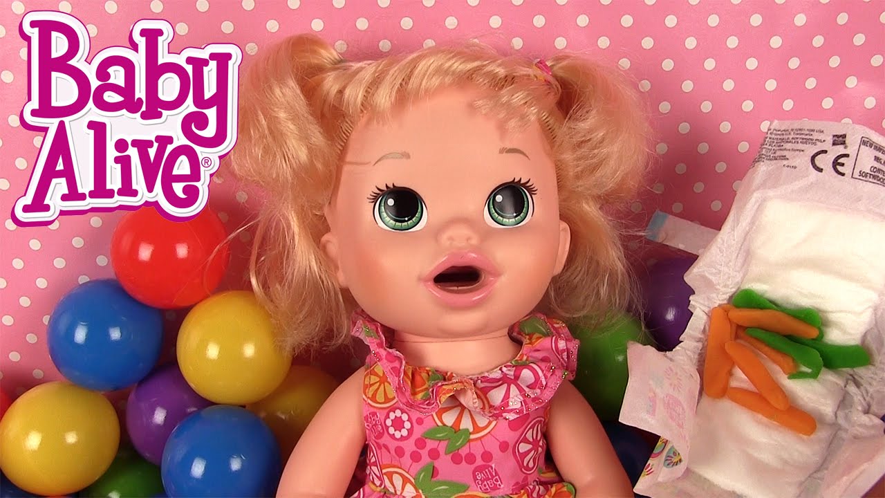 Ball Pit Show Sarah Ma Poupée Gourmande Baby Alive Snackin’ Sara