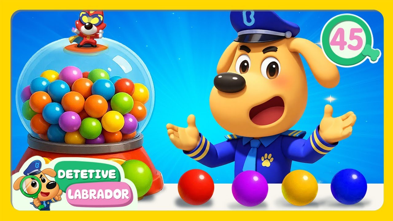 Fazer as Tarefas 🩷 Historinha Engraçada do Detetive Labrador 🔍 Desenhos Animados