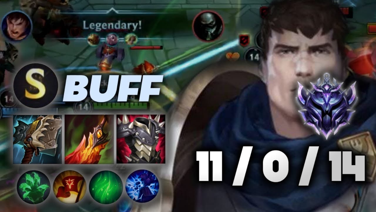 WILD RIFT GAREN : BUFF IN PATCH 4.1 SEASON 8 IS OP !? NO DEATH GAREN vs URGOT