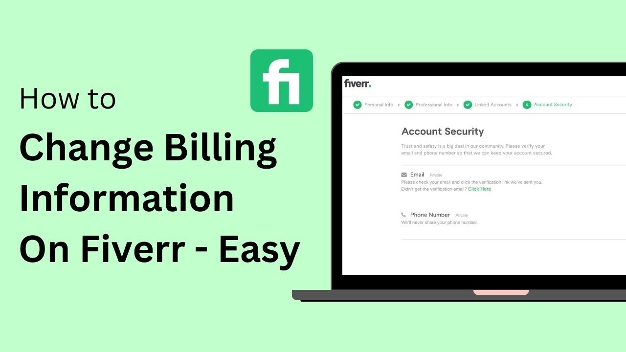How To Change Billing Info On Fiverr (Step By Step) !