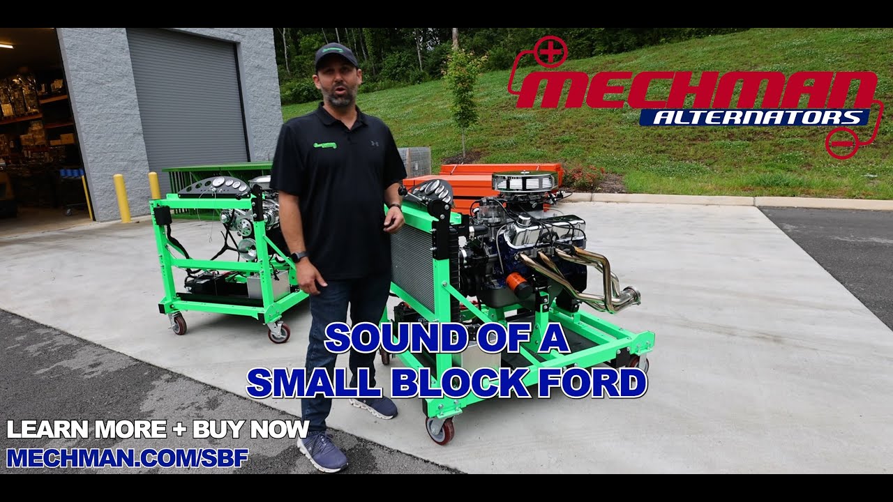 Mechman Running Engine Stand Small Block Ford