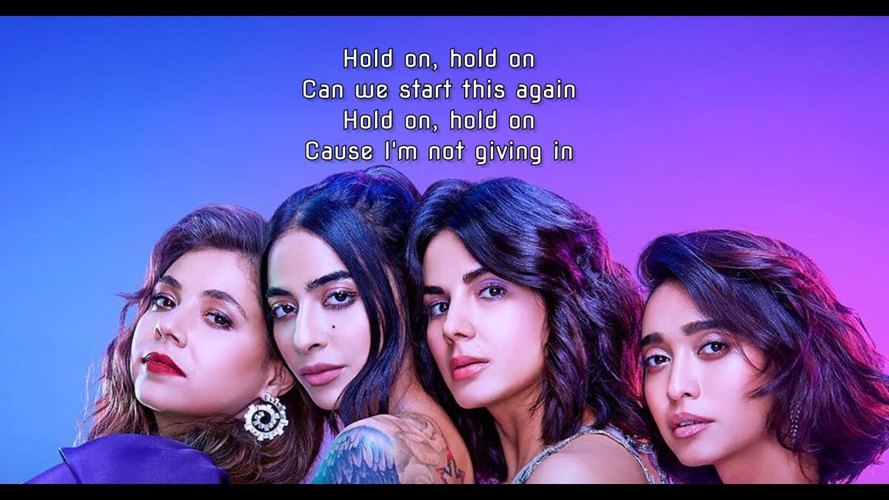 HOLD ON - Four more shots please - Lyrics video