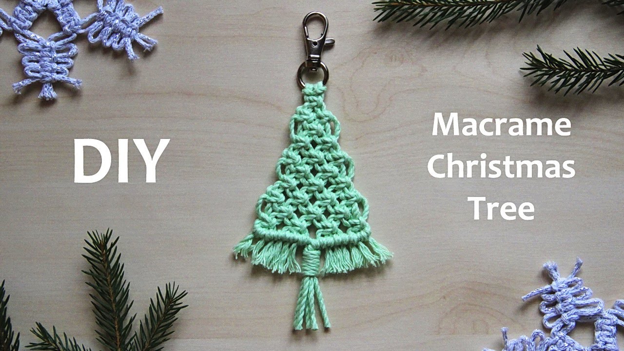 DIY Macrame Christmas Tree Tutorial | DIY Christmas Tree | Christmas Decorations | Макраме Новый Год