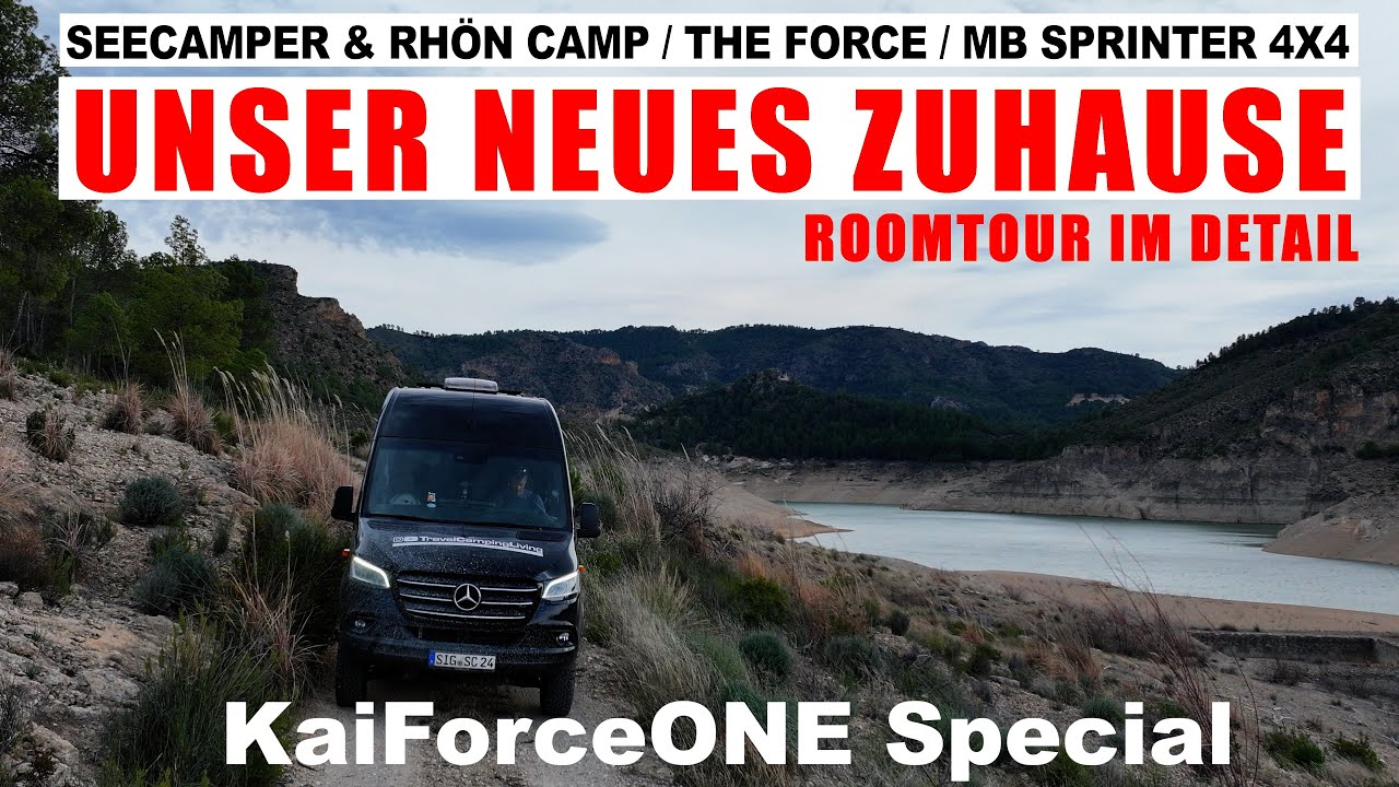 UNSER NEUER VAN😀, Mercedes SPRINTER 4x4 | Rhön Camp THE FORCE von Seecamper | Roomtour im Detail |