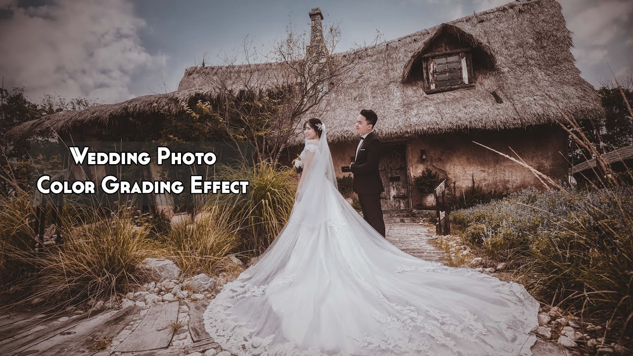 Wedding Photo Color Grading Effect in Photoshop