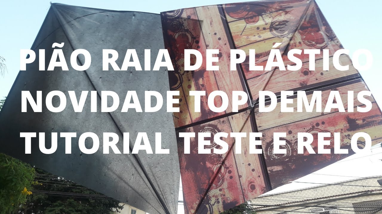 COMO FAZER PIÃO RAIA DE PLÁSTICO (TUTORIAL) SENSACIONAL NUCA ANTES VISTO TOP DEMAIS TESTE E RELO.